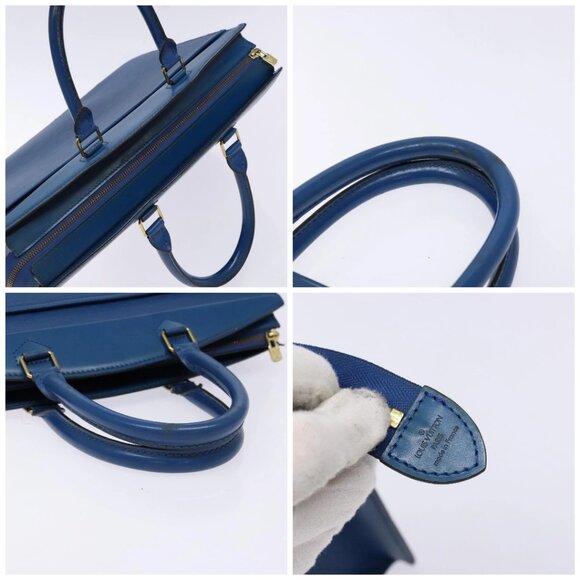 LOUIS VUITTON Epi Riviera Hand Bag Blue M48185 LV Auth 141384 - Picture 16 of 16